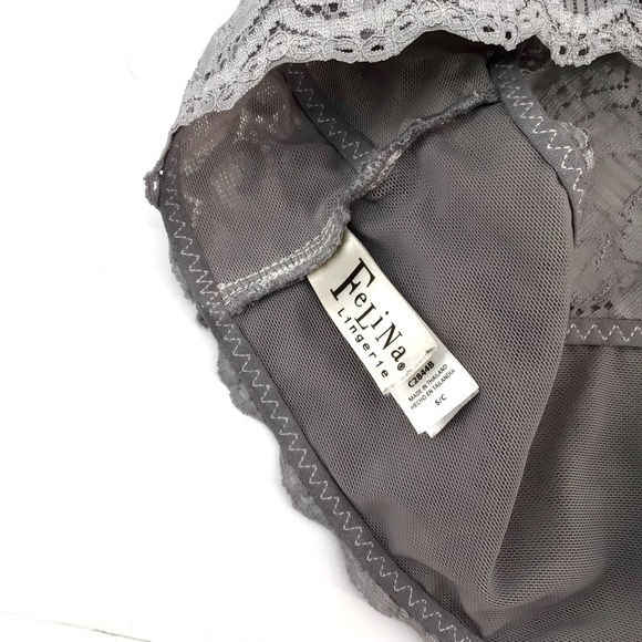 Felina Women's Bra Size Small Lace Racerback Bralette Bra Size S\C - Picture 9 of 11